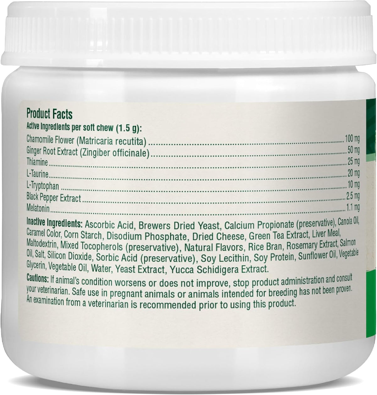 PetNC Calming Aid Soft Chews for Dogs (120 Count)