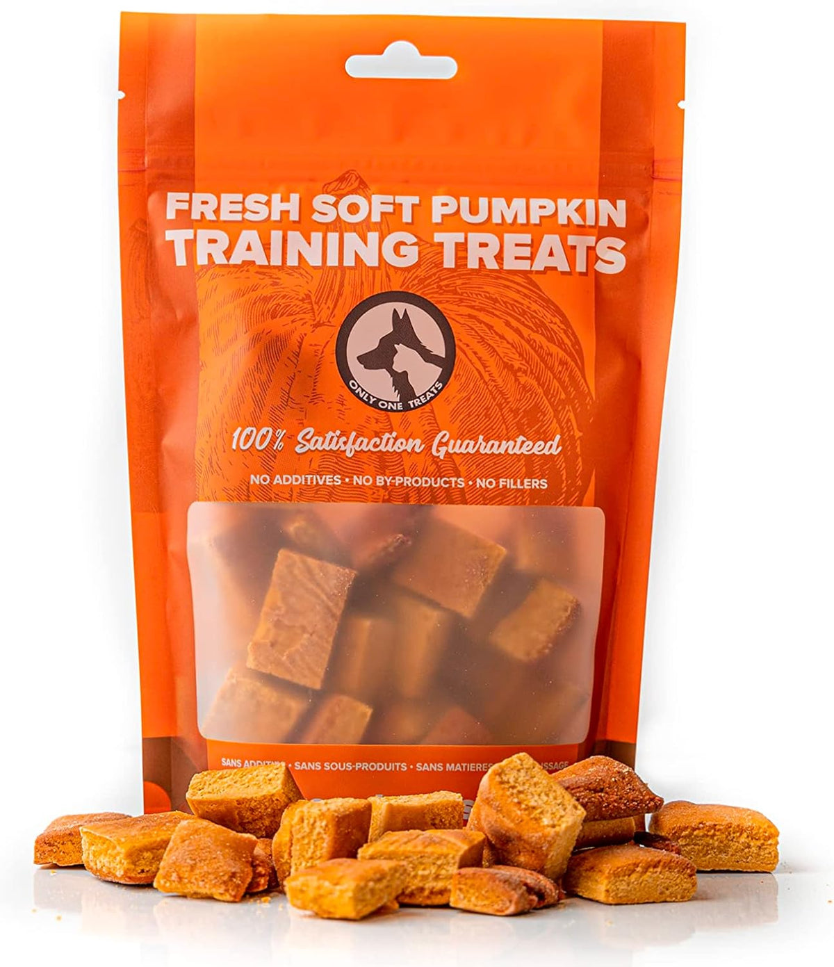 Only One Treats Soft Pumpkin Dog Training Treats (3 x 170g)