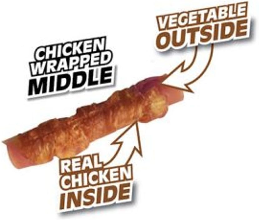 SmartBones Chicken-Wrapped Dog Treat Sticks (8 Count)