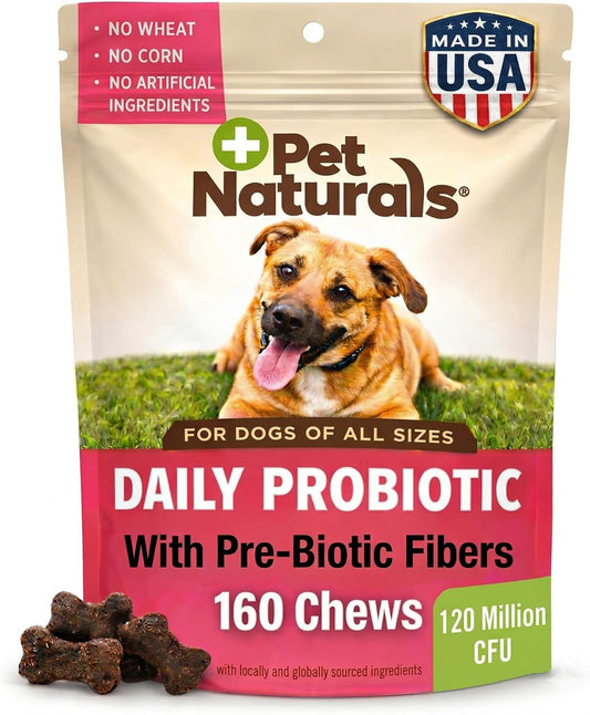 Pet Naturals Daily Probiotic Soft Chews for Dogs (160 Count)